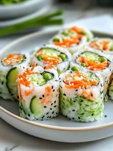 Erfrischender California-Roll-Gurken-Salat