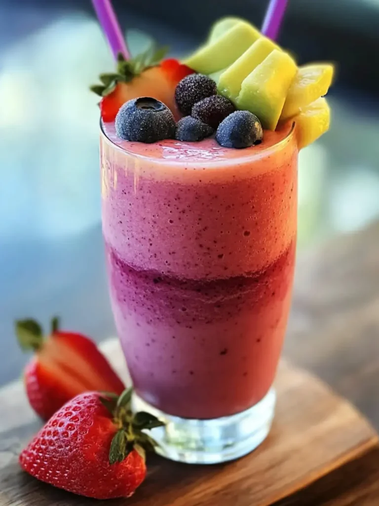 Erfrischender und nahrhafter Smoothie