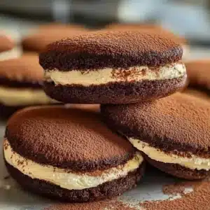 Espresso geküsste Tiramisu Kekse
