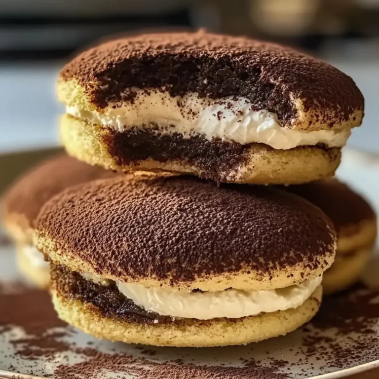 Espresso geküsste Tiramisu Kekse
