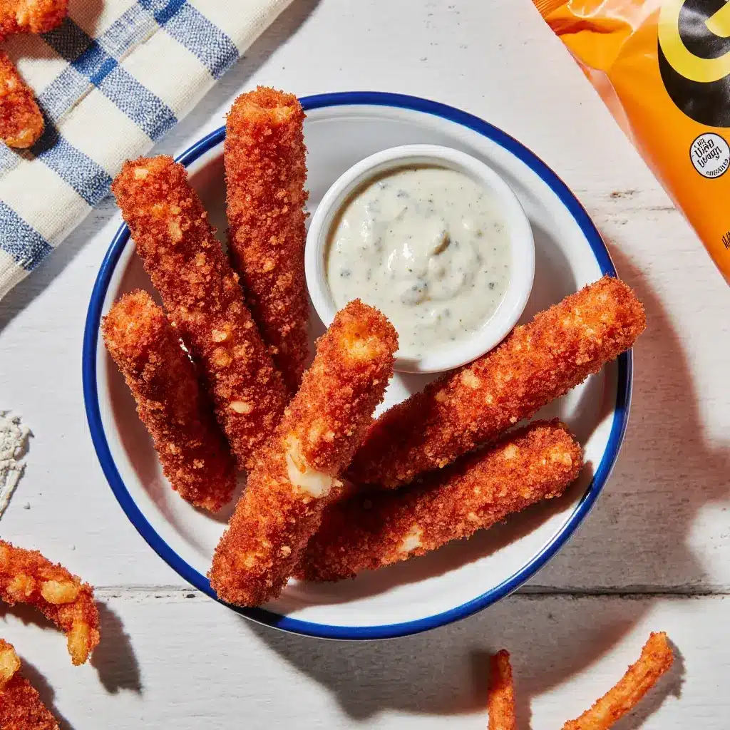 Flamin Hot Mozzarella Sticks