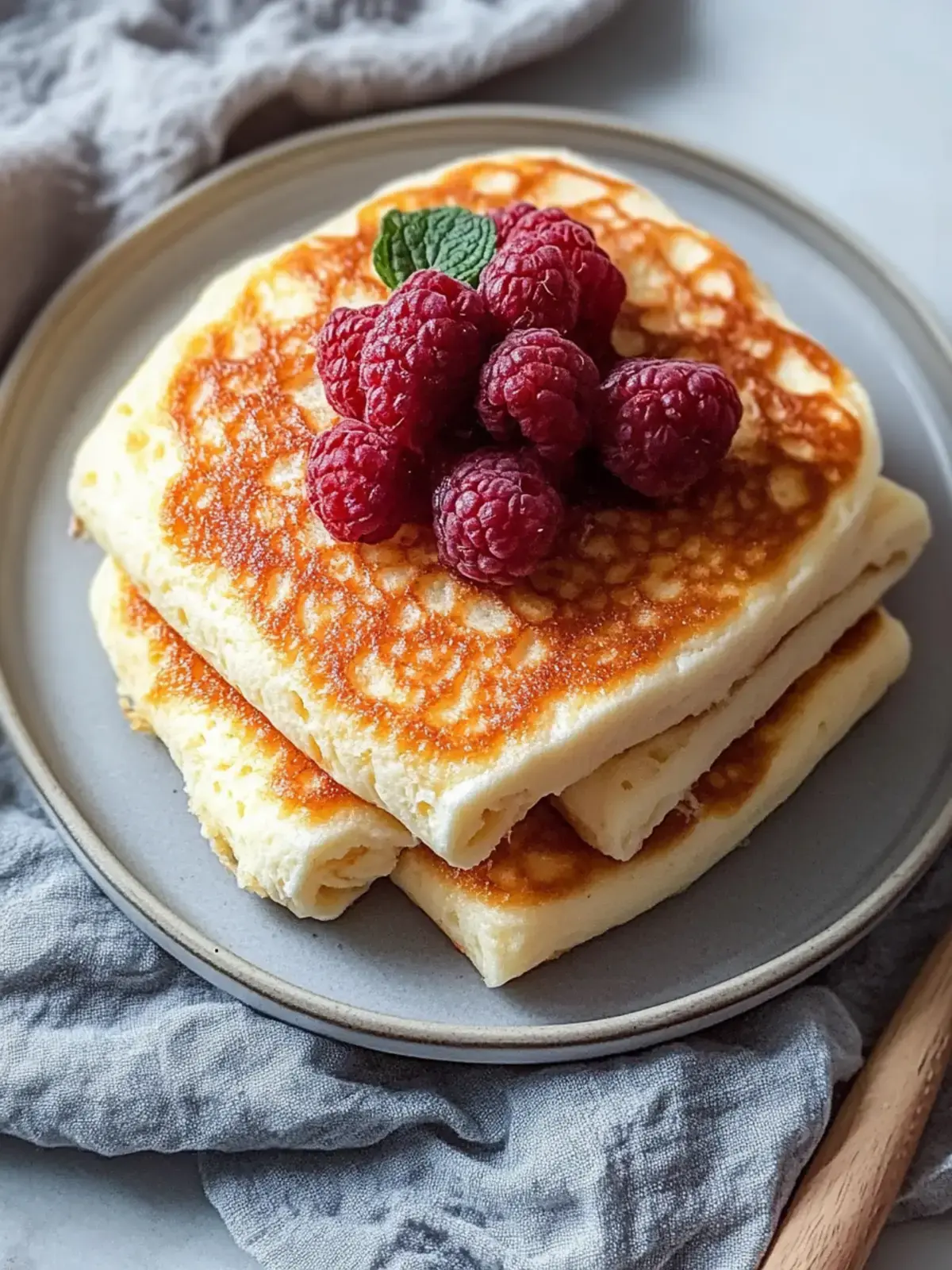 Fluffige Quark-Pfannkuchen ohne Mehl