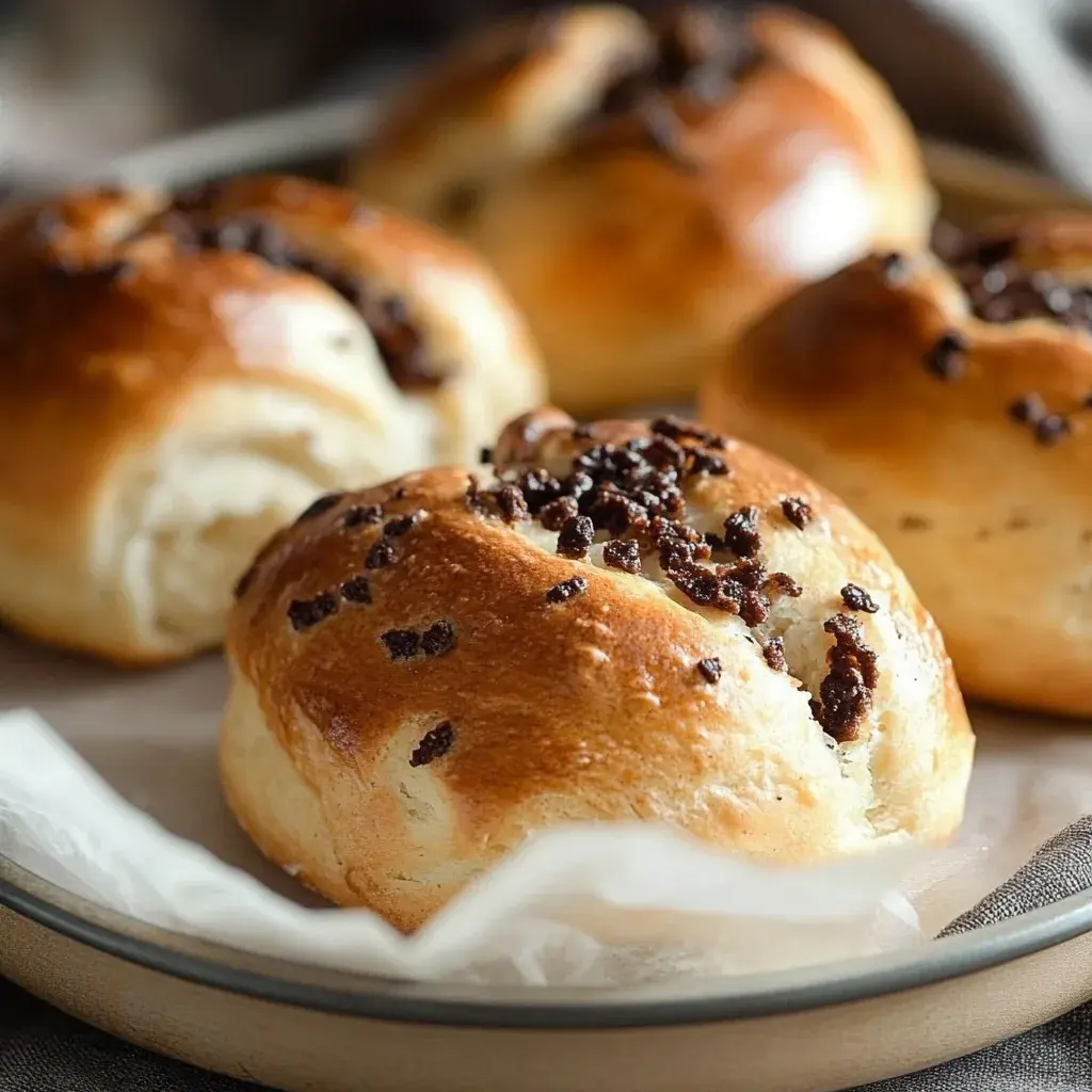 Fluffige Schokobrötchen
