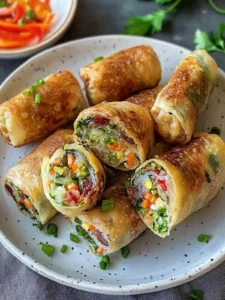 Frühlingsrollen aus dem Airfryer: Knusprige Genussmomente!