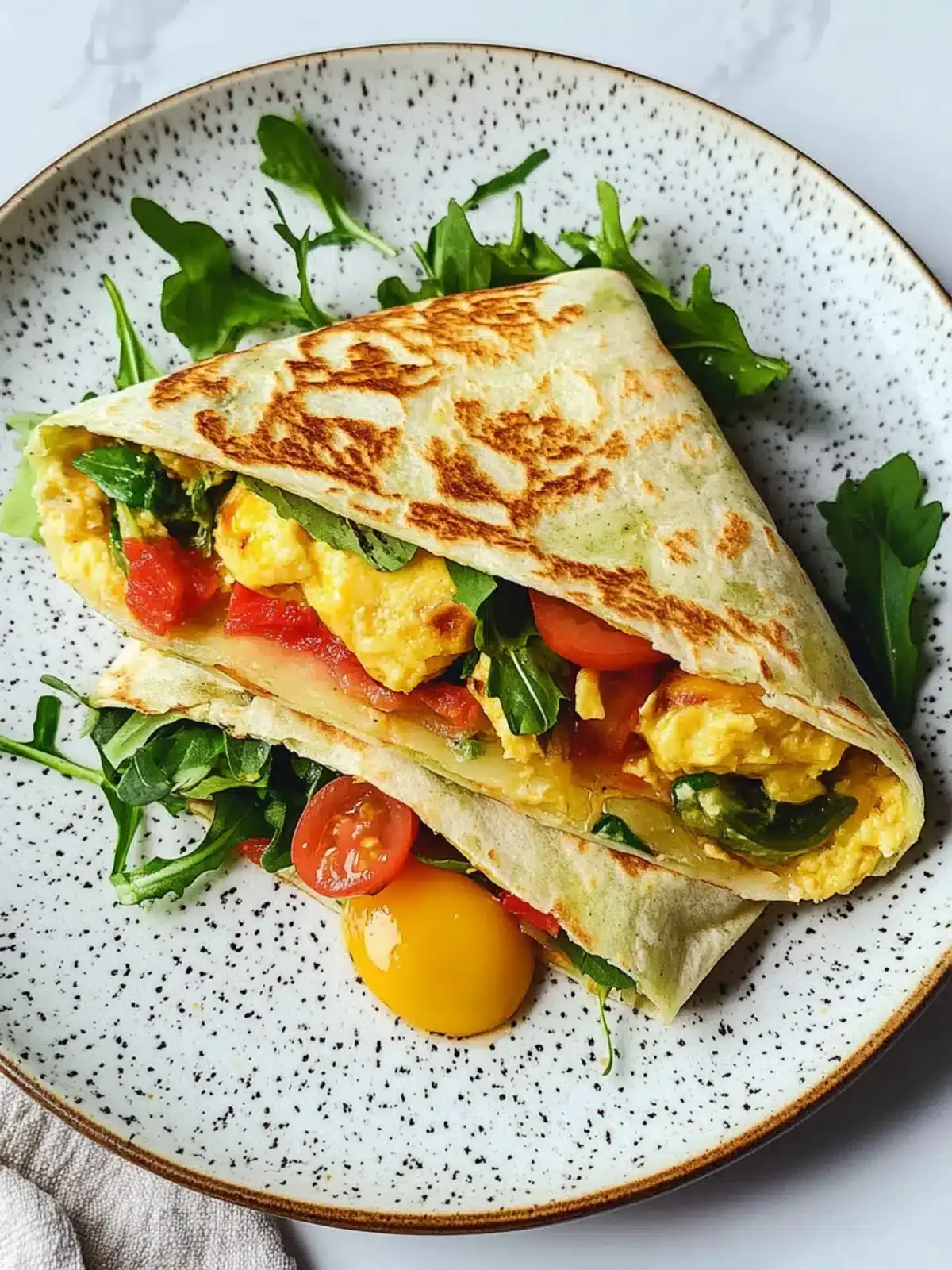 Frühstückswrap mit Ei