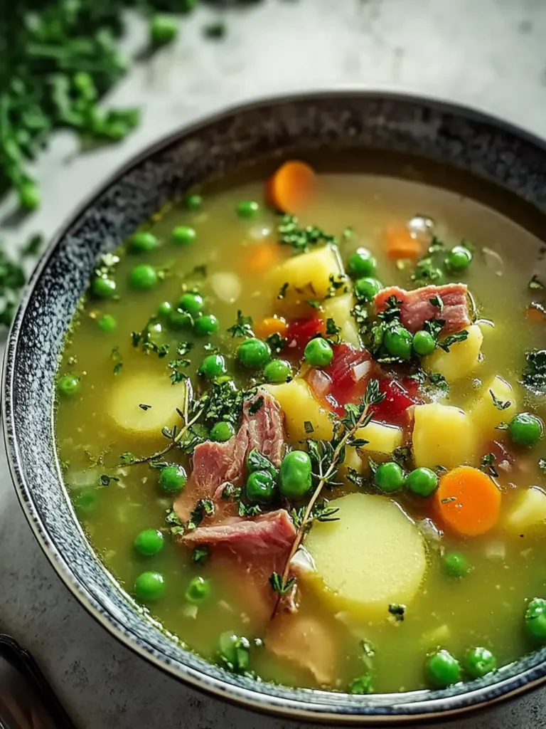 Gemüse-Rindfleischsuppe