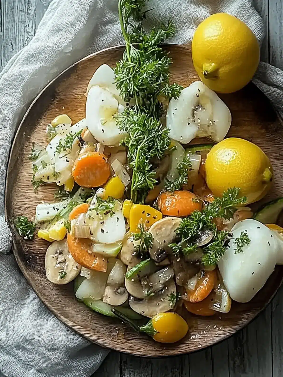 Gemüsepfanne mit Hähnchen