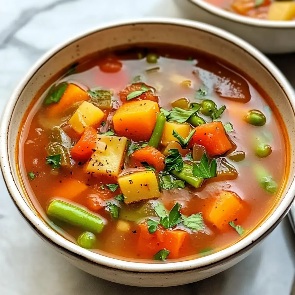 Gemüsesuppe