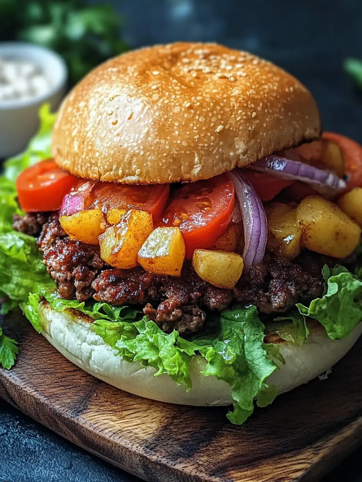 Gesunde Burger-Schalen
