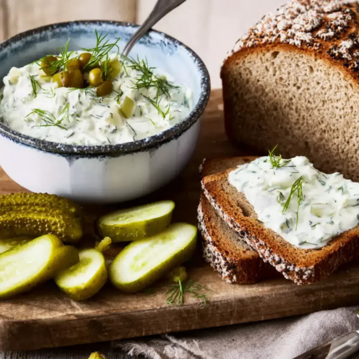 Gewürzgurken Dip