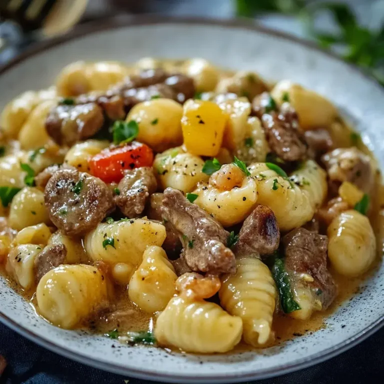 Gnocchi mit Rinderfilet