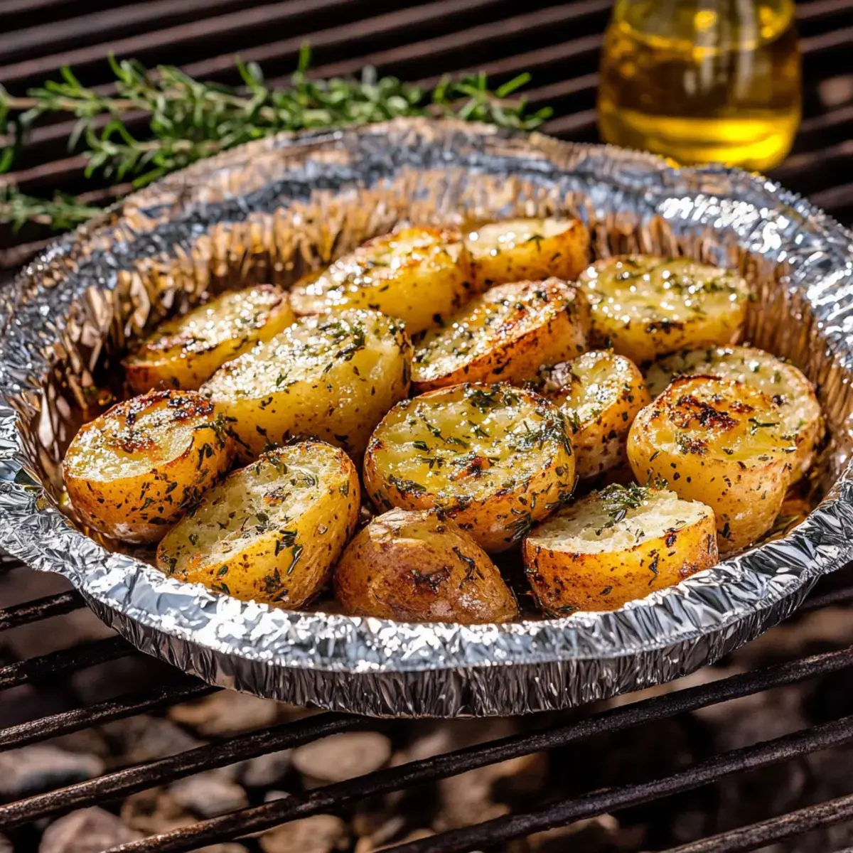 Grillkartoffeln würzig