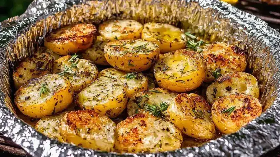 Grillkartoffeln würzig