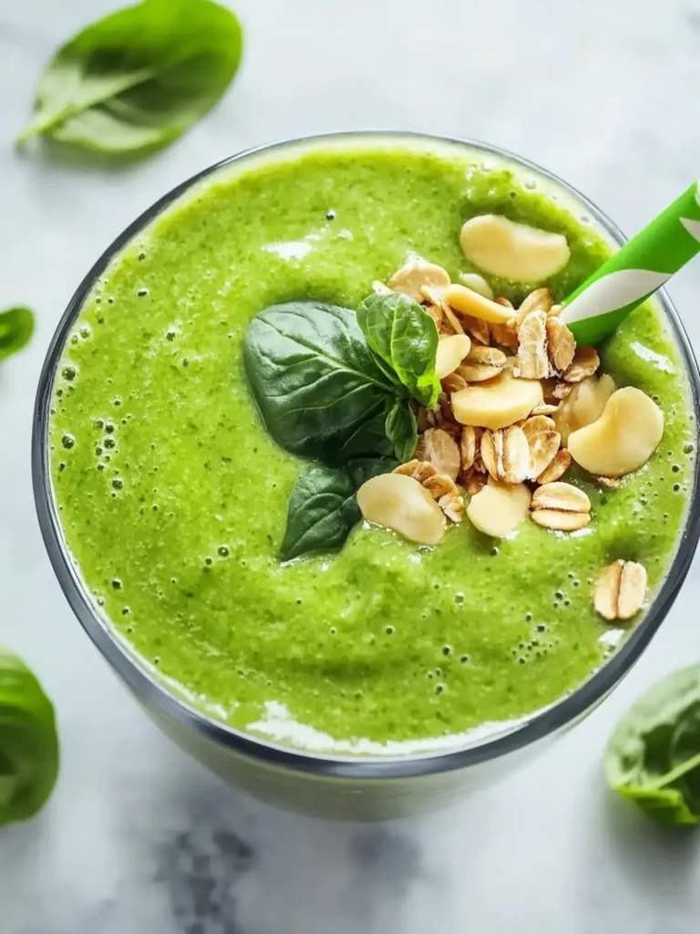 Grüne Smoothie Schüssel