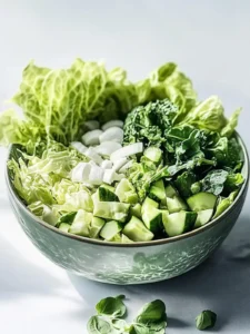 Frischer Grüner Göttin Salat in 15 Minuten