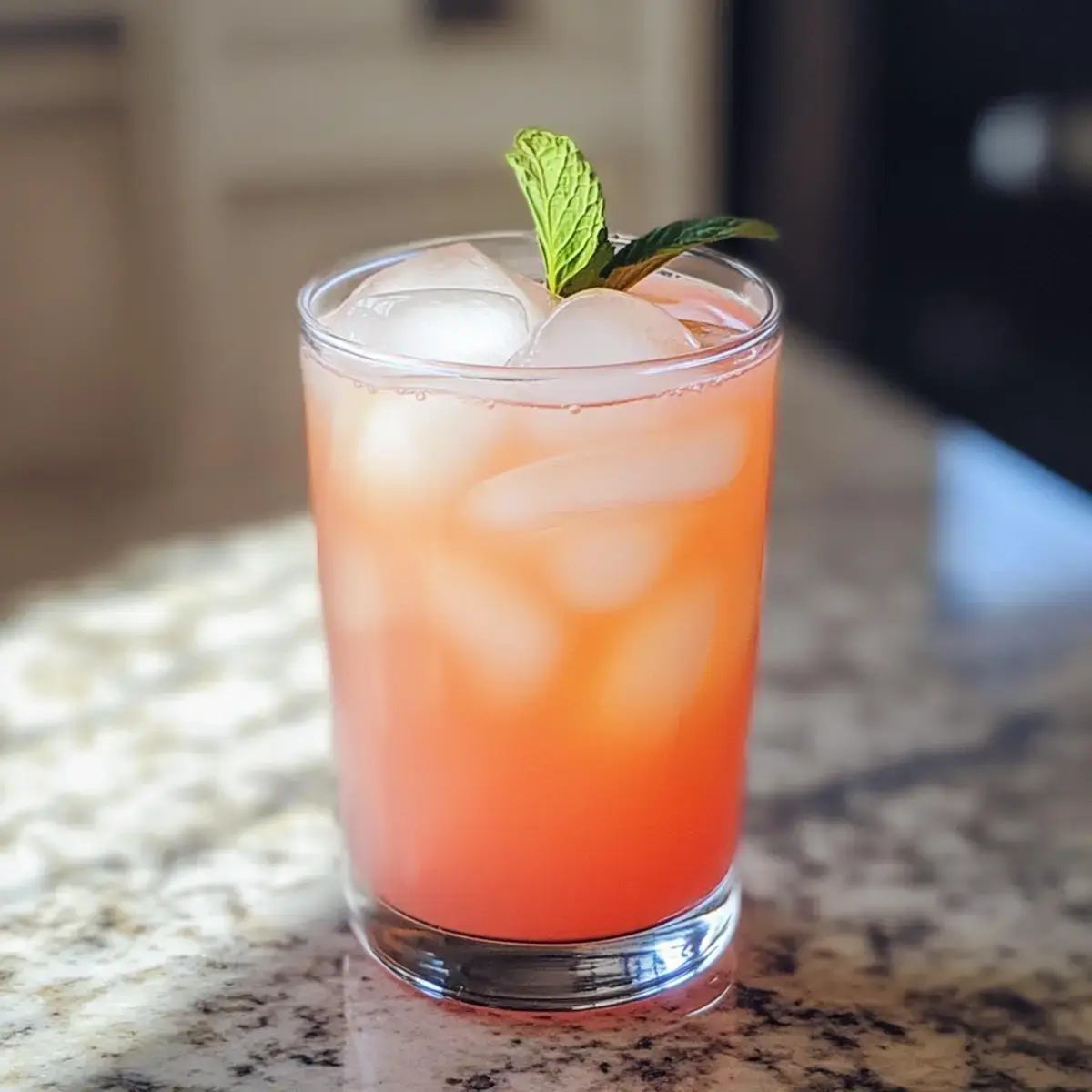 Guavenweißteetequila-Limonade