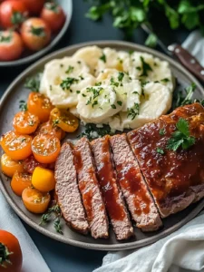 Saftiger Hackbraten für ein perfektes Familienessen
