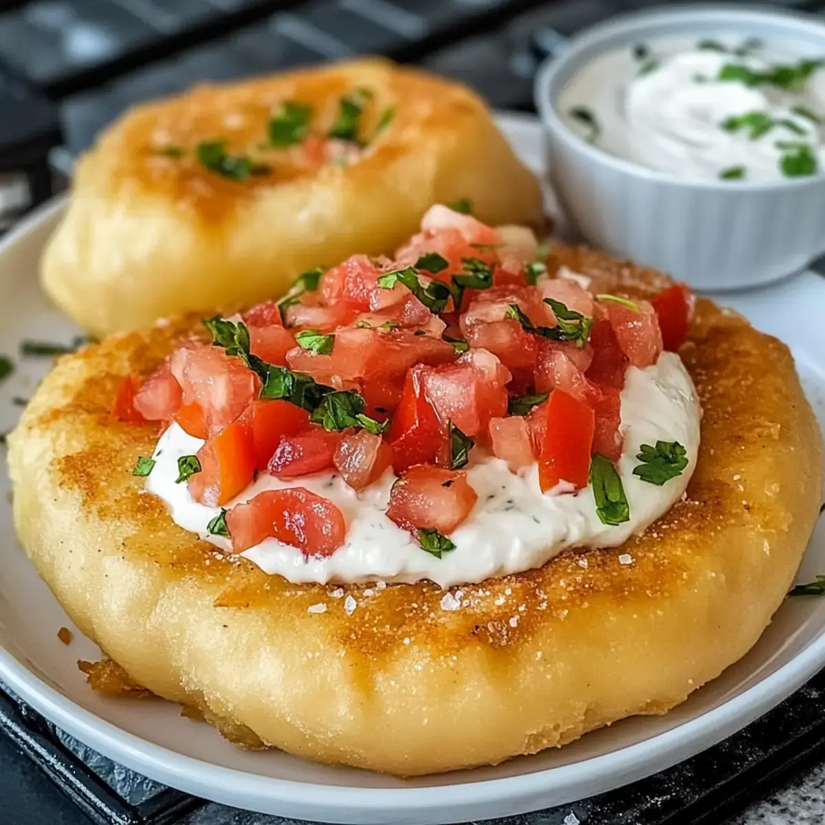 Heißluftfritteuse Langos