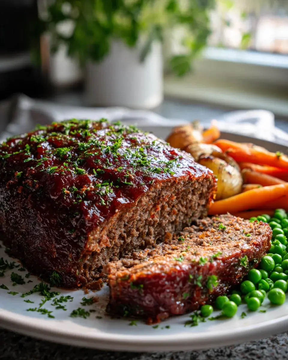 Herzhafter Hackbraten würzig