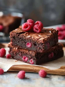 Himbeer Brownies: Saftige Verwöhnung für echte Schokoladenliebhaber