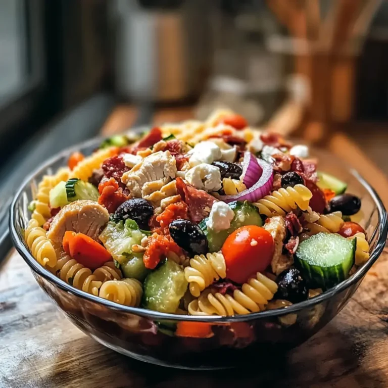 Hocher Protein Italienischer Nudelsalat