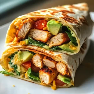 Hähnchen Crunch Wrap