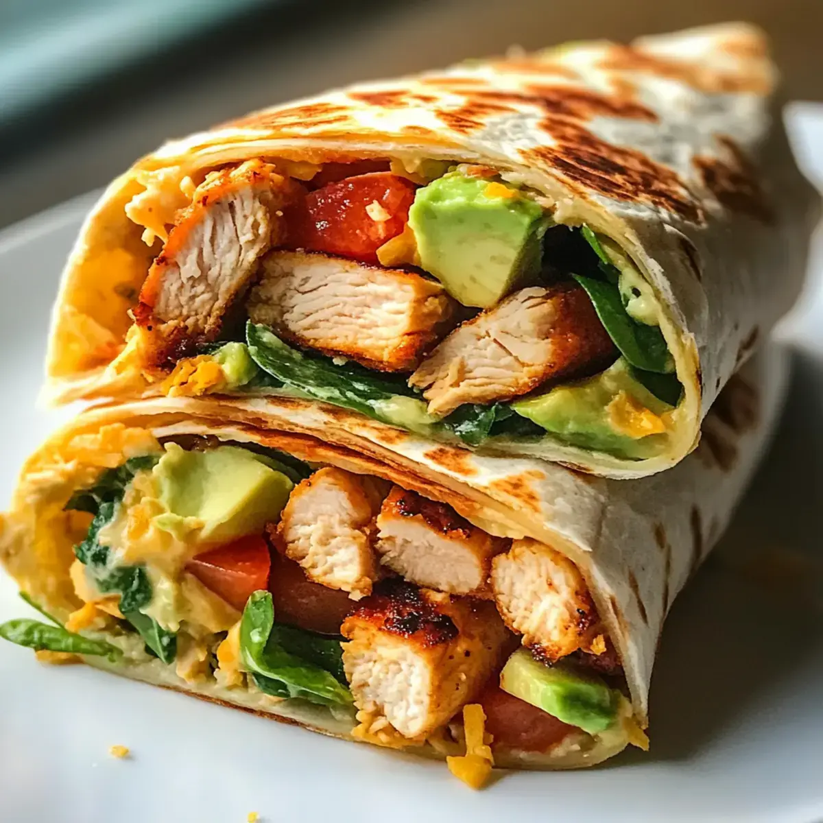 Hähnchen Crunch Wrap