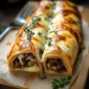 Hähnchenbrezeln mit Senf-Cheddar-Sauce