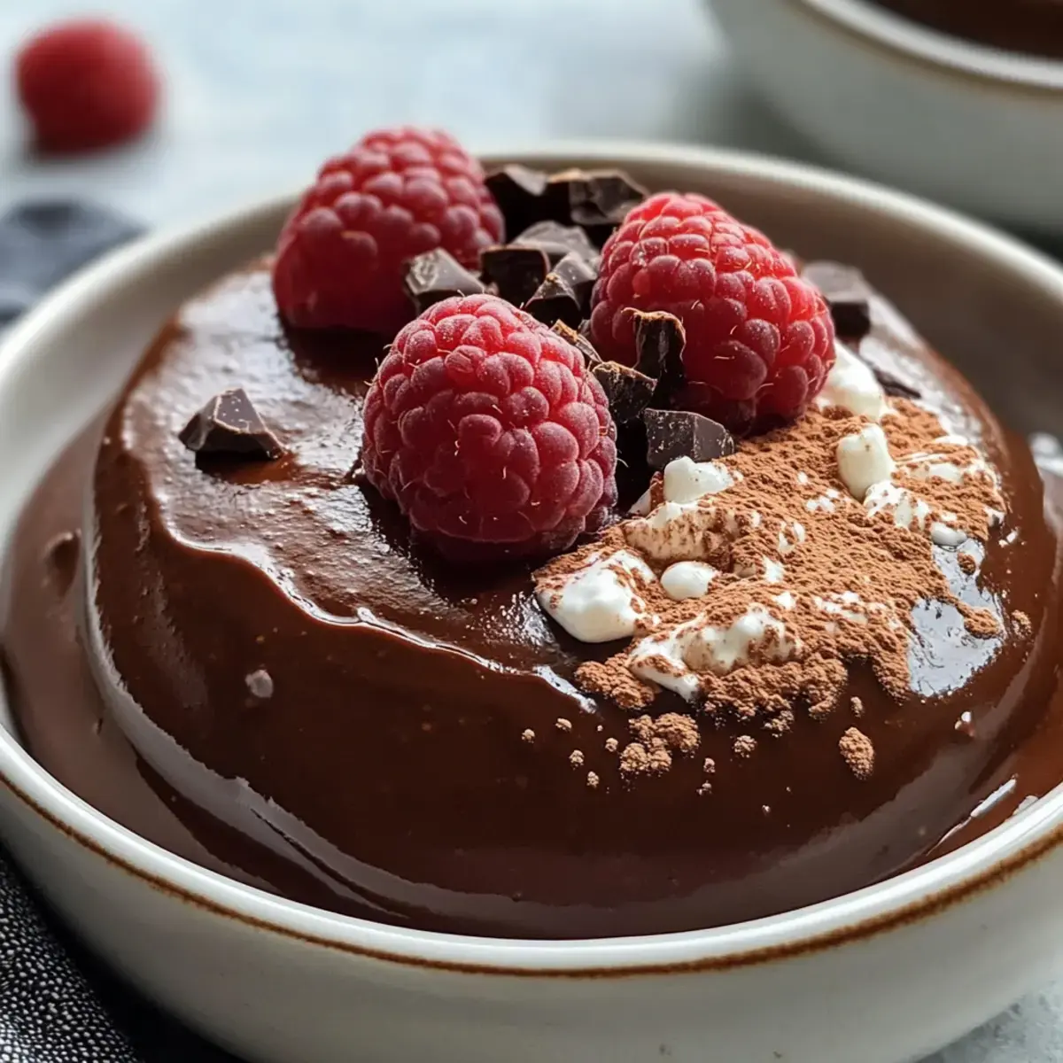 Hüttenkäse Schokoladen Dessert