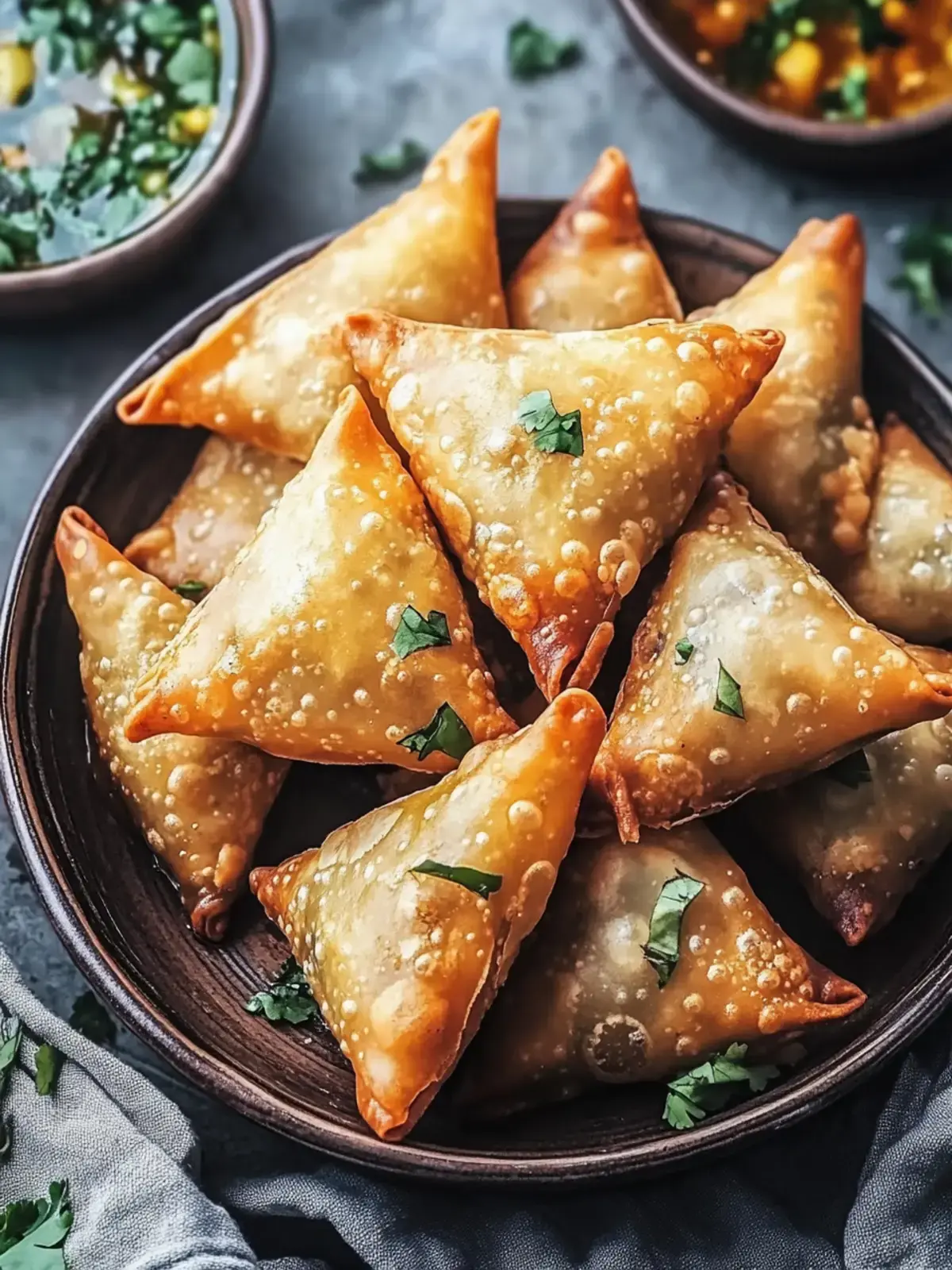 Kartoffel Samosas