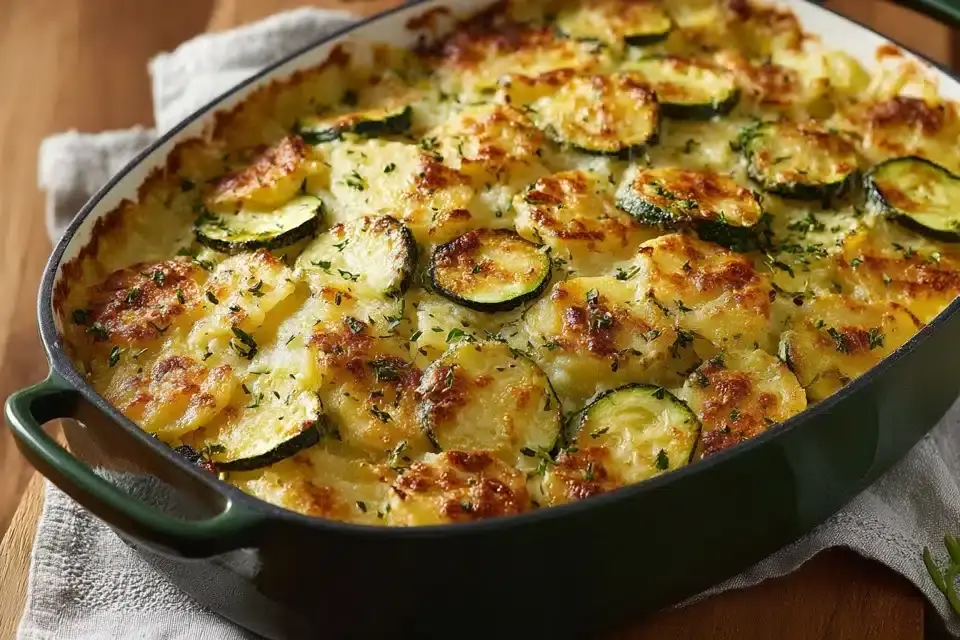 Kartoffel Zucchini Auflauf