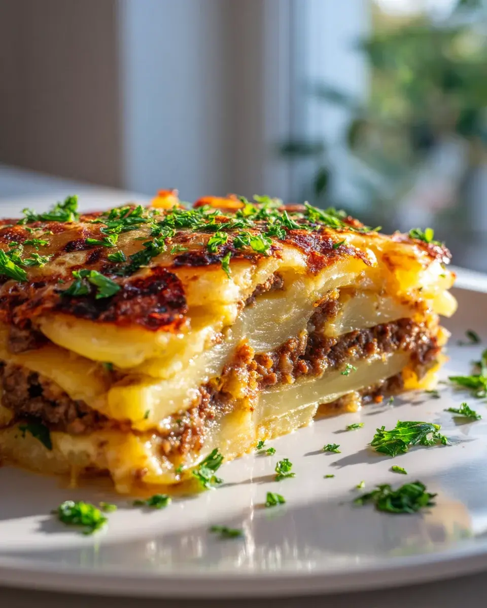 Kartoffelauflauf mit Hackfleisch