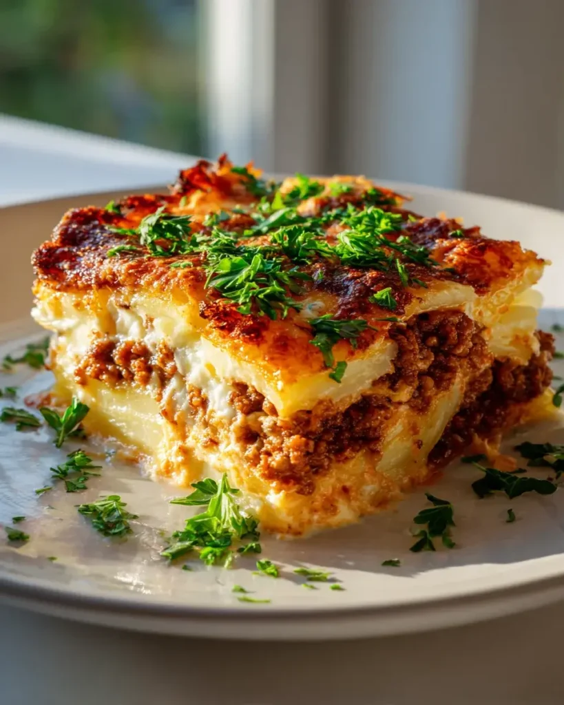 Kartoffelauflauf mit Hackfleisch