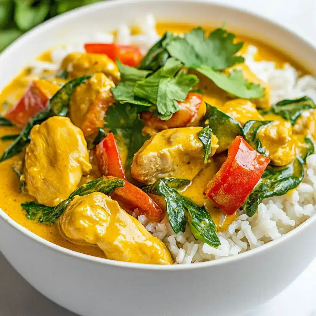 Keto Hähnchen Curry Meal Prep