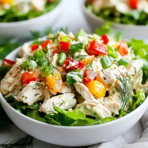 Cremige Keto Hähnchensalat-Schalen