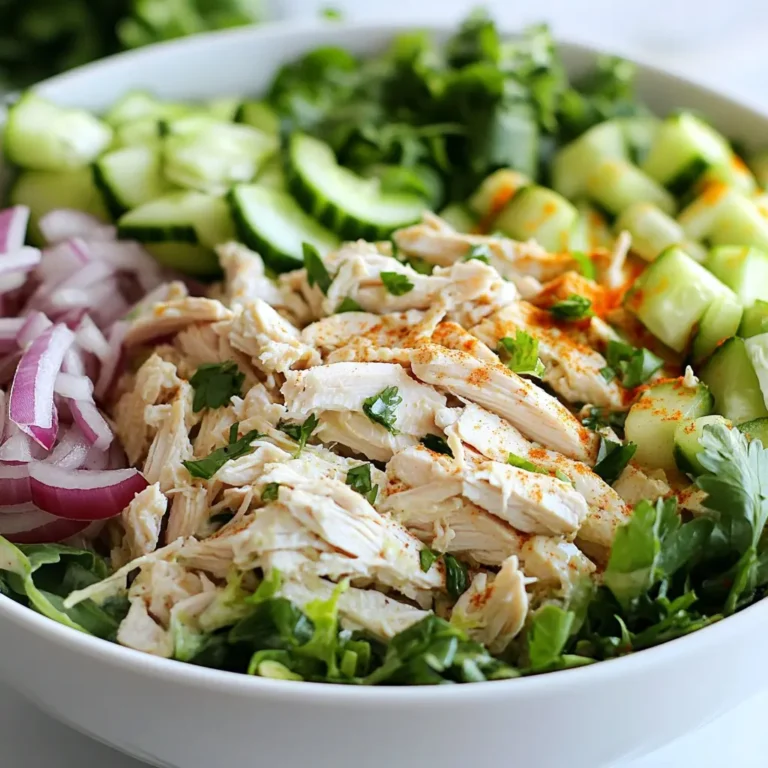 Keto Hähnchensalat Schalen