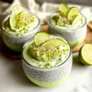 Key Lime Chia-Samen-Pudding