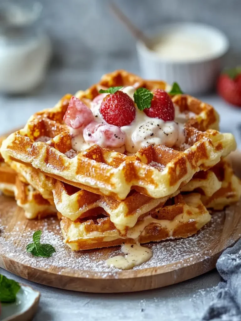 Knusprige Schinken und Käse Chaffles