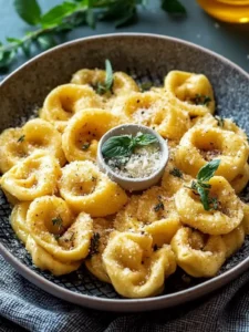 Knusprige Tortellini Airfryer mit Hühnchen & Parmesan