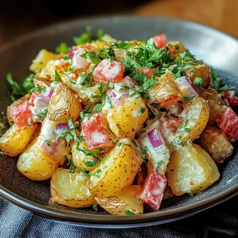 Knuspriger Kartoffelsalat Rezept