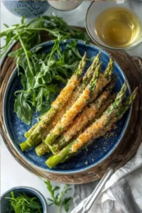 Knuspriger Parmesan Spargel aus dem Ofen