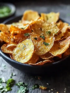 Kohlrabi-Chips mit Curry – Knuspriger Genuss