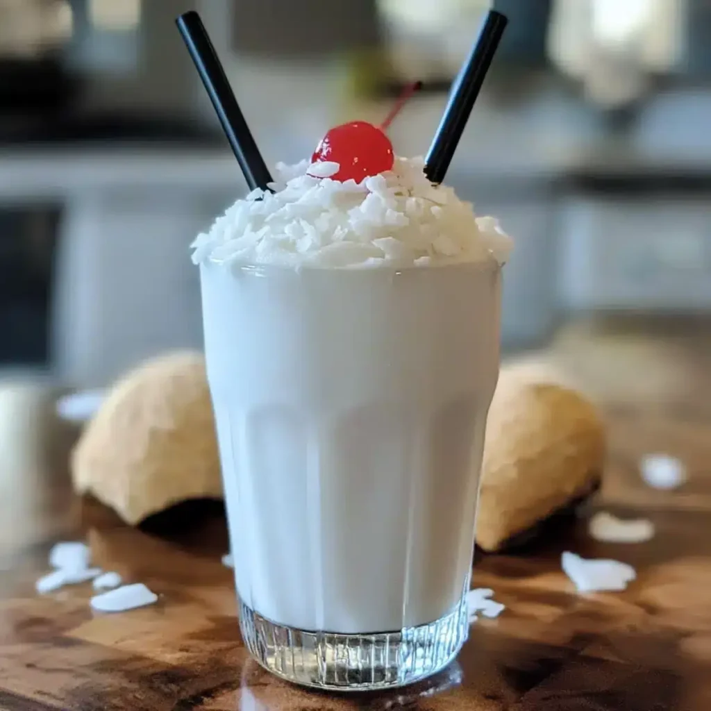 Kokosnuss-Milchshake Rezept