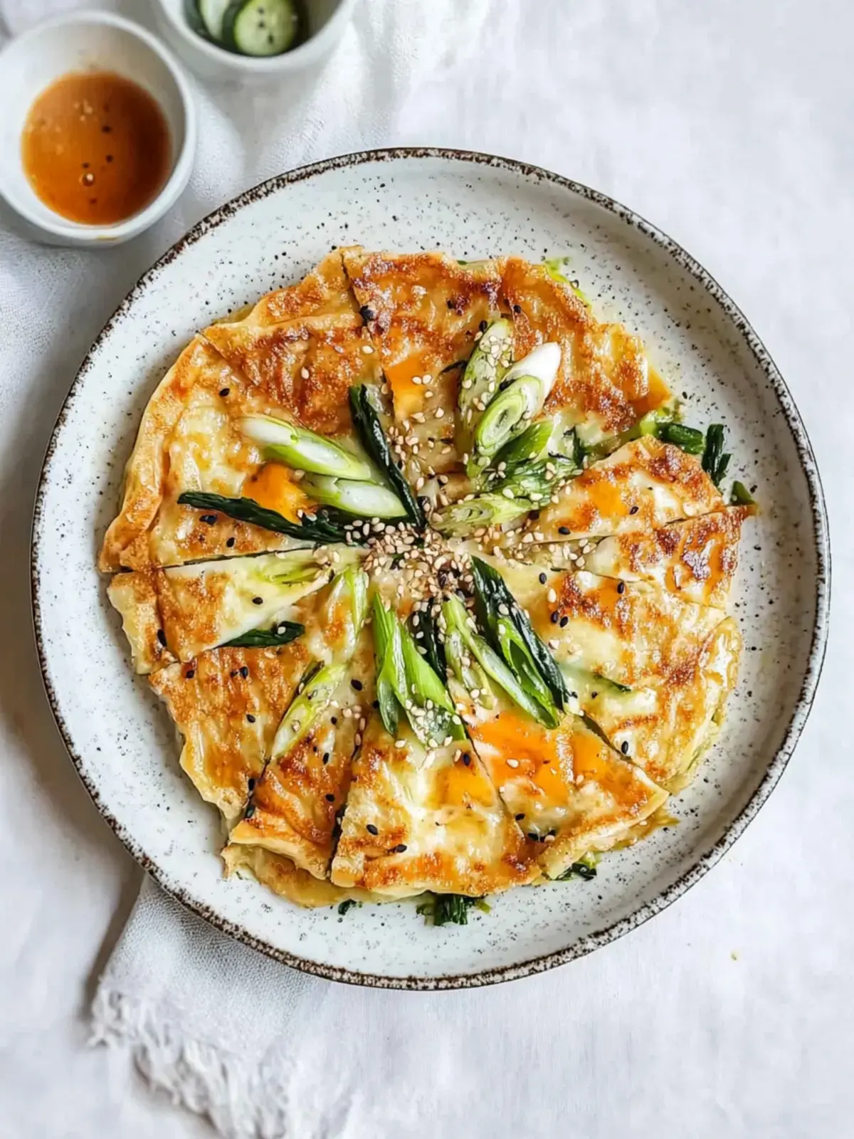 Koreanische Gemüsepuffer Yachaejeon