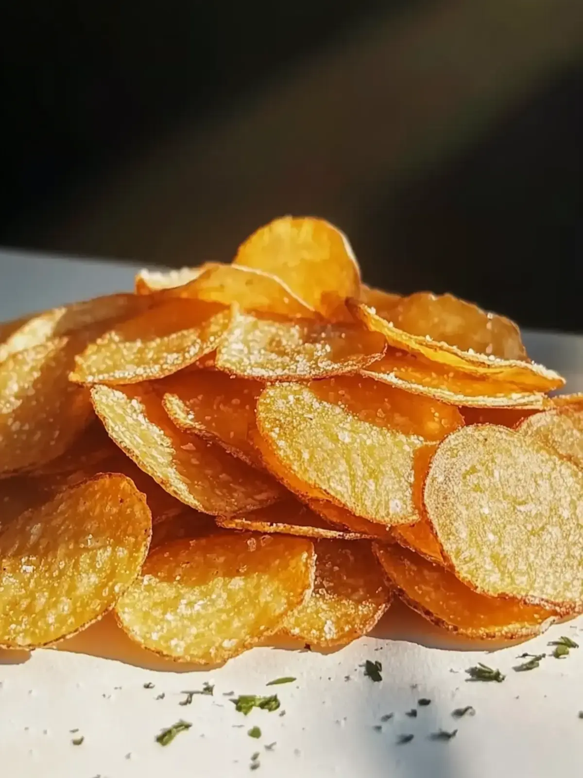 Krosse Möhrenchips
