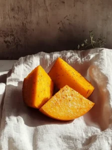 Kürbis vom Blech