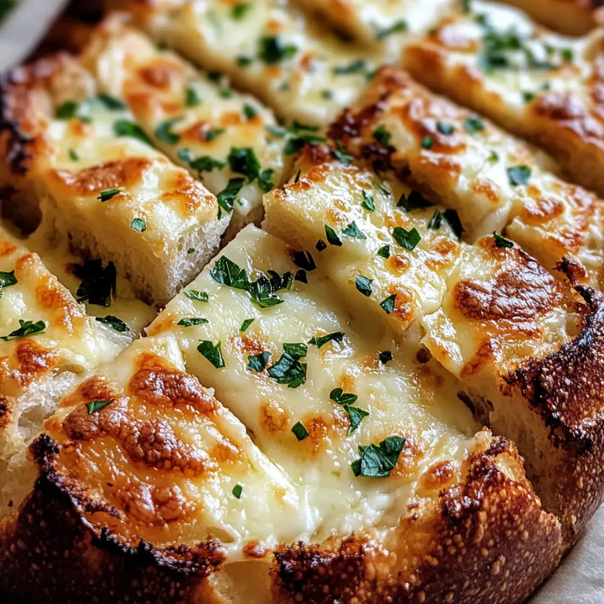 Käse Knoblauch Brot