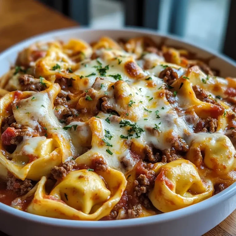Käse Taco Tortellini Auflauf