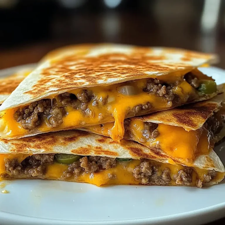 Käseburger Quesadillas