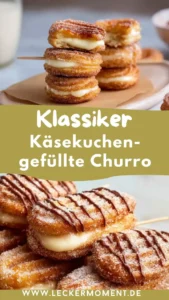Käsekuchen-gefüllte Churro-Kekse